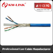 Twist 23awg sólido Cobre utp ftp stp sftp cabo de comunicação cat6 / cat6e